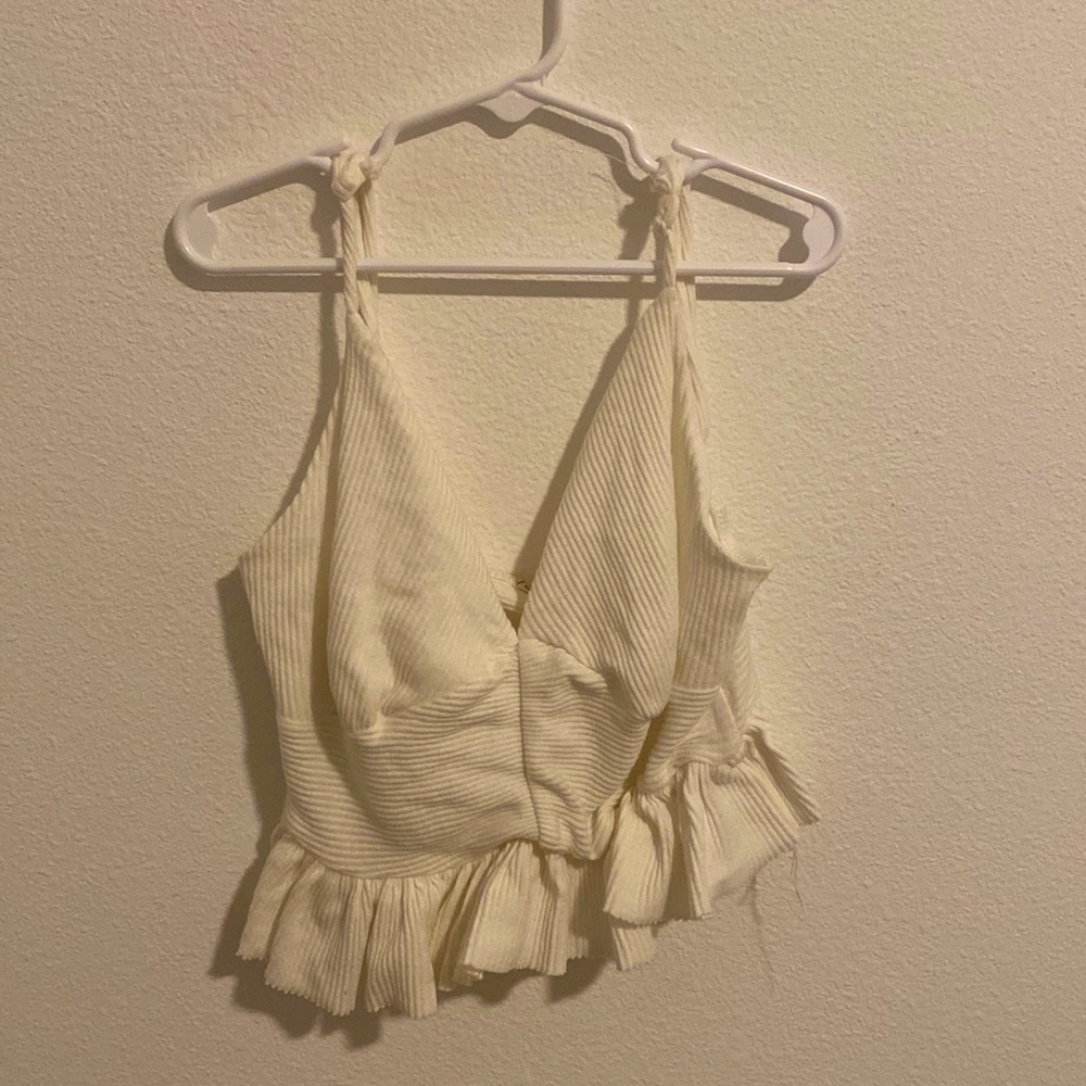 White Croptop